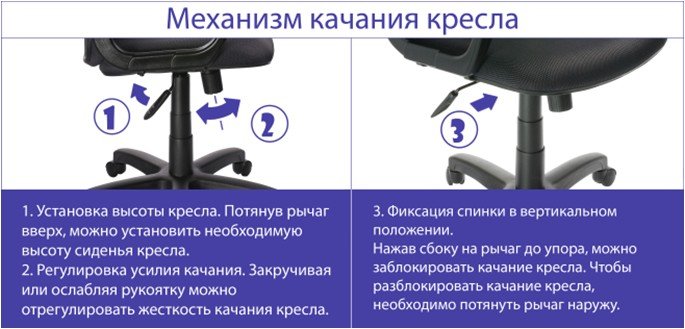 Кресло для персонала CHAIRMAN BUDGET-E-279 - вид 9